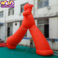 Poupée gonflable géante de dessin animé pour hommes en tissu Oxford, 16 couleurs, utilisation intérieure/extérieure, taille personnalisable