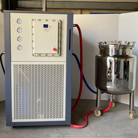 Réacteur agité sous vide en acier inoxydable et Reflux réacteurs à échelle pilote en acier de 100 litres réacteur chimique 200L