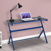 Bureau de jeu Mesa Gamer de haute qualité, bureau d'ordinateur de bureau, PC avec porte-gobelet