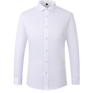 Chemises habillées <span class=keywords><strong>pour</strong></span> hommes en popeline 100% coton respirantes et infroissables <span class=keywords><strong>pour</strong></span> le bureau et les occasions formelles - Product Image 3