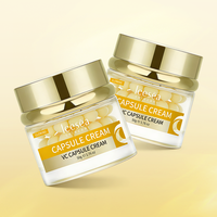 Crème en Capsules d'Acide 3-O-Éthyl Ascorbique Marque Blanche OEM – Hydratant Visage Vitamine C pour Peaux Sèches et Sensibles, Éclaircissant, Vente en Gros