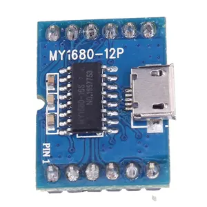 MY1680-12P Voice Module Usb Downloaden Flash Update Geluid Mcu Seriële Muziek Chip Board