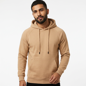 Wholesale Lightweight Men's Pullover Hoodies Custom Color Quick Dry Breathable Basics Hot Selling Cotton Blended <b>Sweatshirts</b> - Product Image 1