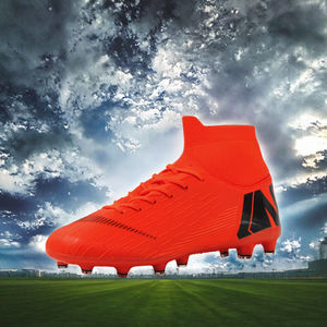 Botas de Fútbol de Caña Alta para Tallas Grandes - Botas de Fútbol Duraderas con Tacos Largos para Entrenamiento Juvenil (Niños y Hombres) Invierno y Verano - Product Image 2