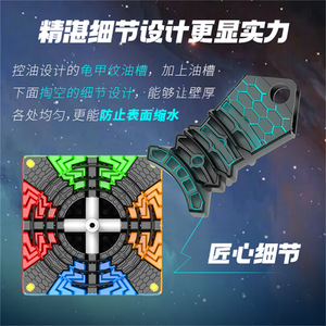 Diansheng 9x9 Magnetic Rubik's Cube Galaxy Upgrade Smooth Strokes Educational Toy For <b>Boys</b> - Product Image 3