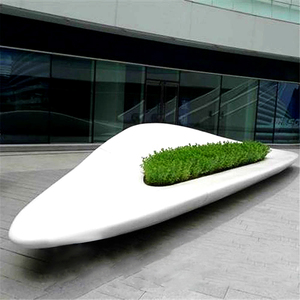 Banc <span class=keywords><strong>de</strong></span> jardin en résine H304, grand <span class=keywords><strong>pot</strong></span> <span class=keywords><strong>de</strong></span> fleurs en forme d'arbre <span class=keywords><strong>Groot</strong></span>, banc en fibre <span class=keywords><strong>de</strong></span> verre pour plantes <span class=keywords><strong>de</strong></span> grande taille, décoration intérieure et extérieure - Product Image 1