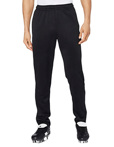 OEM Paquete de 3 Pantalones Deportivos Ligeros para Hombre, Pantalones Deportivos de Sarga con Bolsillos con Cremallera, Pantalones para Gimnasio, Correr, Secado Rápido, Poliéster, Elastano, Negro Oscuro - Product Image 1