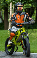 Pakaian pelindung Armor sepeda motor anak, jaket pelindung rompi pelindung tulang belakang dada untuk bersepeda dan seluncur