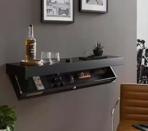 Mensola a Muro Nascosta Migliorata con Vano Segreto, Resistente all'Acqua e Durevole per Bagno e Cucina - Product Image 5