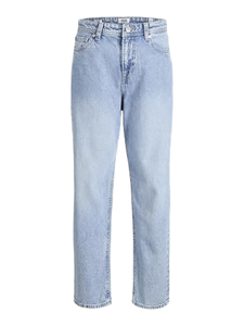 JACK & JONES Jjichris Jjoriginal Sq 855 Noos Jnr Jeans in Denim Vintage a Gamba Dritta 100% Cotone Lavaggio Chiaro Vita Media - Product Image 1