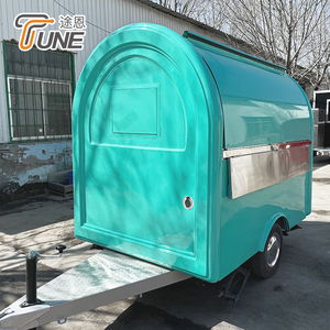 Chariot de restauration mobile en acier inoxydable TUNE, très populaire, design 3000*2000*2100mm, cuisine mobile, chariots de restauration rapide - Product Image 2