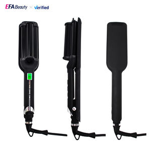 Dispositivo de Peinado EFA C57 de Lujo <span class=keywords><strong>con</strong></span> Pantalla LCD Inteligente, Temperatura Ajustable, Iónico y Cerámico para <span class=keywords><strong>Ondas</strong></span> Profundas, Rizador de Cabello para Belleza - Product Image 1