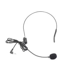 High-End Helder Geluid Mic Professionele 3.5Mm Bedrade Microfoon Headset Voor Conferentiegids Spraakleraar