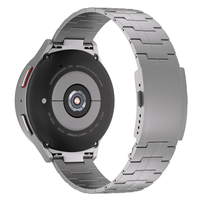 Correa de Reloj de Titanio Grado 2 Sólido, Correa de Metal Premium para Reloj Inteligente, Brazalete de Eslabones Metálicos para Apple Watch, Fabricante OEM ODM