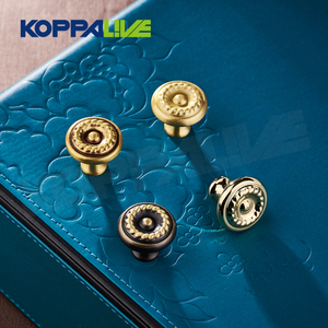 Koppalive Modern Single Hole Antique Furniture <strong>Funky</strong> Cabinet <strong>Knobs</strong> Vintage Brass Kitchen Bedroom Dresser <strong>Drawer</strong> <strong>Knobs</strong> Durable - Product Image 2