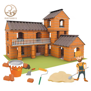 Fourniture d'usine bricolage enfants intérieur playhouse ensemble de construction jouer miniature maison modèle kits jouet maison villa puzzle garçons et filles - Product Image 1
