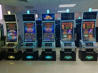 Betwin 2025 Nouvelle Version, Meilleure Vente, Machine de Jeu d'Arcade Durable de 32 Pouces avec Écran Tactile Plat en Métal et Panneau Publicitaire Supérieur