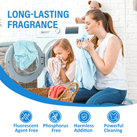 Capsules de lessive tout-en-un personnalisées sans colorant, 14 grammes, hypoallergéniques, sans cruauté, capsules de lessive