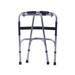 Stainless Steel Folding <b>Walker</b> SNZJ-5002 For <b>Elderly</b> Home And Outdoor Use Walking Aid Rehabilitation Support - Product Image 1