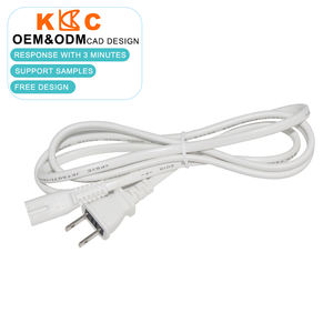 Câble d'alimentation CA certifié PSE Japon, blanc, 2 broches vers IEC C7 (figure 8), pour adaptateur d'ordinateur portable et imprimante, marché japonais, 125V - Product Image 3