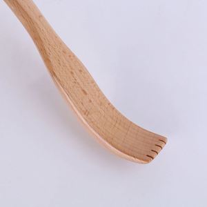 Direct Factory Source Beech <b>Wood</b> Self-<b>Scratcher</b> with Solid Bamboo <b>Back</b> Business Promotional & Gift Item - Product Image 3