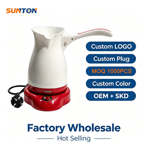 Sunton เครื่องชงกาแฟไฟฟ้าแบบตุรกีพกพาพกพา0.8L ออกแบบโลโก้ได้ตามต้องการ - Product Image 3