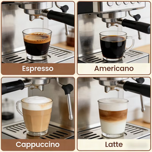 Anbo - <span class=keywords><strong>Cafetera</strong></span> Espresso Eléctrica Inteligente Multifuncional Programable de Alta Calidad con Pantalla Táctil, 1350 W, 20 Bares, para Hotel - Product Image 6