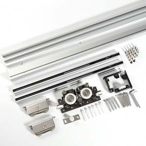 Sistema de Herrajes Ocultos para Puertas Corredizas WEKIS, Moderno y Duradero, Riel Invisible para Puerta Corrediza, para Dormitorio, Cocina, Sala de Estar - Product Image 2