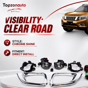 Topzonauto Nuevo Kit de Ensamblaje de Faros Antiniebla Estilo OE para <span class=keywords><strong>Nissan</strong></span> <span class=keywords><strong>Navarra</strong></span> Frontier NP300 Pickup 2015-2018 - Product Image 1