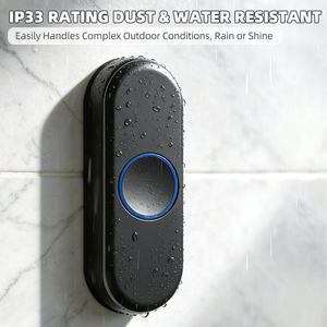 Timbre Inalámbrico <span class=keywords><strong>para</strong></span> Puerta, Silencio con un Clic, Transmisión de Larga Distancia, Alto Volumen con Múltiples <span class=keywords><strong>Tonos</strong></span> de Llamada - Product Image 6