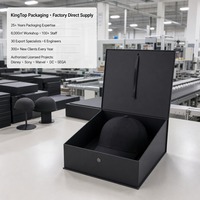 Caixa de Chapéu de Cowboy Personalizada em Papelão Rígido com Fecho Magnético e Forro de Espuma
