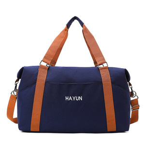 Vente directe d'usine : Sac de voyage et de sport grande capacité en tissu, tendance, créatif, simple et personnalisable - Product Image 4