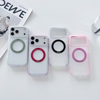 <strong>Best</strong> <strong>Selling</strong> Shockproof Starry Sky Dual Color Skin Feel Magnetic Rotating Ring Holder Stand Phone <strong>Case</strong> for <strong>iPhone</strong> <strong>17</strong> Pro Max