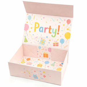 Caja de Regalo Plegable Magnética de Lujo con Diseño Personalizado, Caja de Embalaje Rígida de Cartón Duro para Zapatos de Lujo - Product Image 3