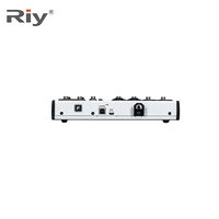 Console de mixage audio numérique Flow8 avec interface USB, construction métallique pour studio et scène