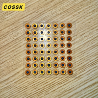 Étiquettes rondes miniatures personnalisables en FPC avec technologie NFC, cartes de membre PVC, cartes de visite, application hôtelière pour colliers 8mm
