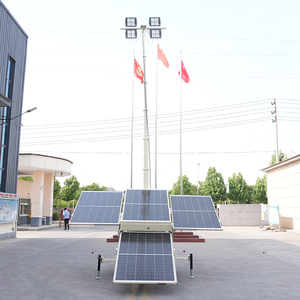 Torre de Iluminación Solar Hidráulica Móvil con 4 Paneles <span class=keywords><strong>Solares</strong></span>, <span class=keywords><strong>Precio</strong></span> de Fábrica - Product Image 3