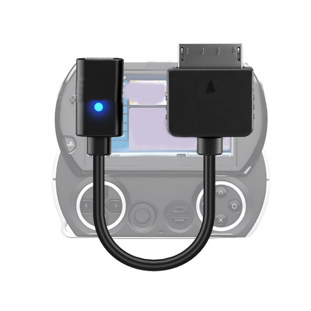 10cm USB C Charging Adaptor Cable for PSP GO Console TYPE-C Charging Data Cable Charger Cord