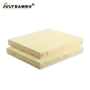 Lapisan vertikal alami 3 4 Harga 12mm 1 2 inci kayu lapis bambu untuk kerajinan tangan