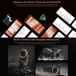 โทรศัพท์มือถือ <span class=keywords><strong>Oukitel</strong></span> WP55 Pro 5G รุ่น Global  โทรศัพท์มือถือที่ทนทาน ความจุ 16GB+512GB กล้อง 108MP ปลดล็อคด้วยระบบสแกนใบหน้า ระบบปฏิบัติการ Android 15 - Product Image 3