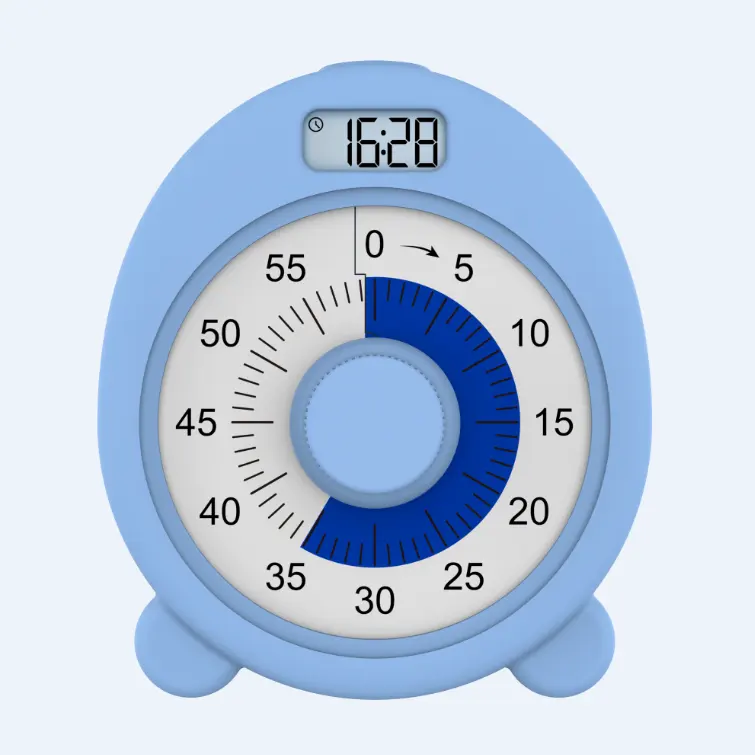 T30 Многофункциональный пластиковый цифровой визуальный таймер с будильником обратный отсчет и часы
