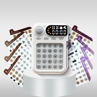 Couleurs Schulte Focus jeu d'entraînement jouet multifonctionnel orteil électronique échecs lumière son jouet interactif pour enfants éducatif