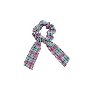 Rainbow colorful elastic <span class=keywords><strong>hair</strong></span> bands fabric ribbon <span class=keywords><strong>Scottish</strong></span> gums <span class=keywords><strong>hair</strong></span> order child <span class=keywords><strong>hair</strong></span> accessory <span class=keywords><strong>accessories</strong></span> - Product Image 2