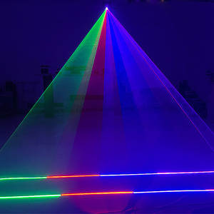 Lumière laser pleine couleur RVB avec contrôle du son, effet animé pour salle de karaoké, fête à domicile, bar, discothèque, équipement d'éclairage de scène - Product Image 5