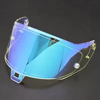Nouveau casque R10 visière pour Alpinestars Supertech R10 casque de moto résistant aux UV Anti-buée dégagement rapide argent rouge remplacement