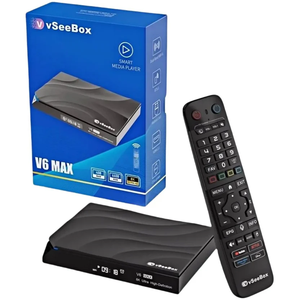 ชุด VseeBox V6 Plus รุ่นใหม่ ปี 2025 พร้อมกล่องทีวี <span class=keywords><strong>Ultimate</strong></span> 8K Android 14 Quad Core และรีโมทควบคุมด้วยเสียง - Product Image 1