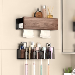 <span class=keywords><strong>Porte</strong></span>-<span class=keywords><strong>papier</strong></span> <span class=keywords><strong>toilette</strong></span> mural adhésif en <span class=keywords><strong>bois</strong></span>, <span class=keywords><strong>porte</strong></span>-<span class=keywords><strong>papier</strong></span> <span class=keywords><strong>toilette</strong></span> en <span class=keywords><strong>métal</strong></span> avec tablette pour téléphone - Product Image 6