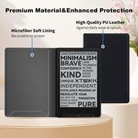 Étui de protection magnétique détachable en cuir PU personnalisé XTEINK X4 4,3 pouces pour lecteur de livres électroniques 12,5x7,5 cm Vente en gros