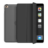 Housse de tablette en cuir magnétique détachable et fine, compatible avec iPad Mini 4, étui de protection avec support pliable à trois volets