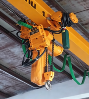Nuevo Polipasto Eléctrico de Cadena de Alta Capacidad de 10 Toneladas con Carro Monorraíl y Motor de Servicio Pesado para Grúa Puente Monoviga